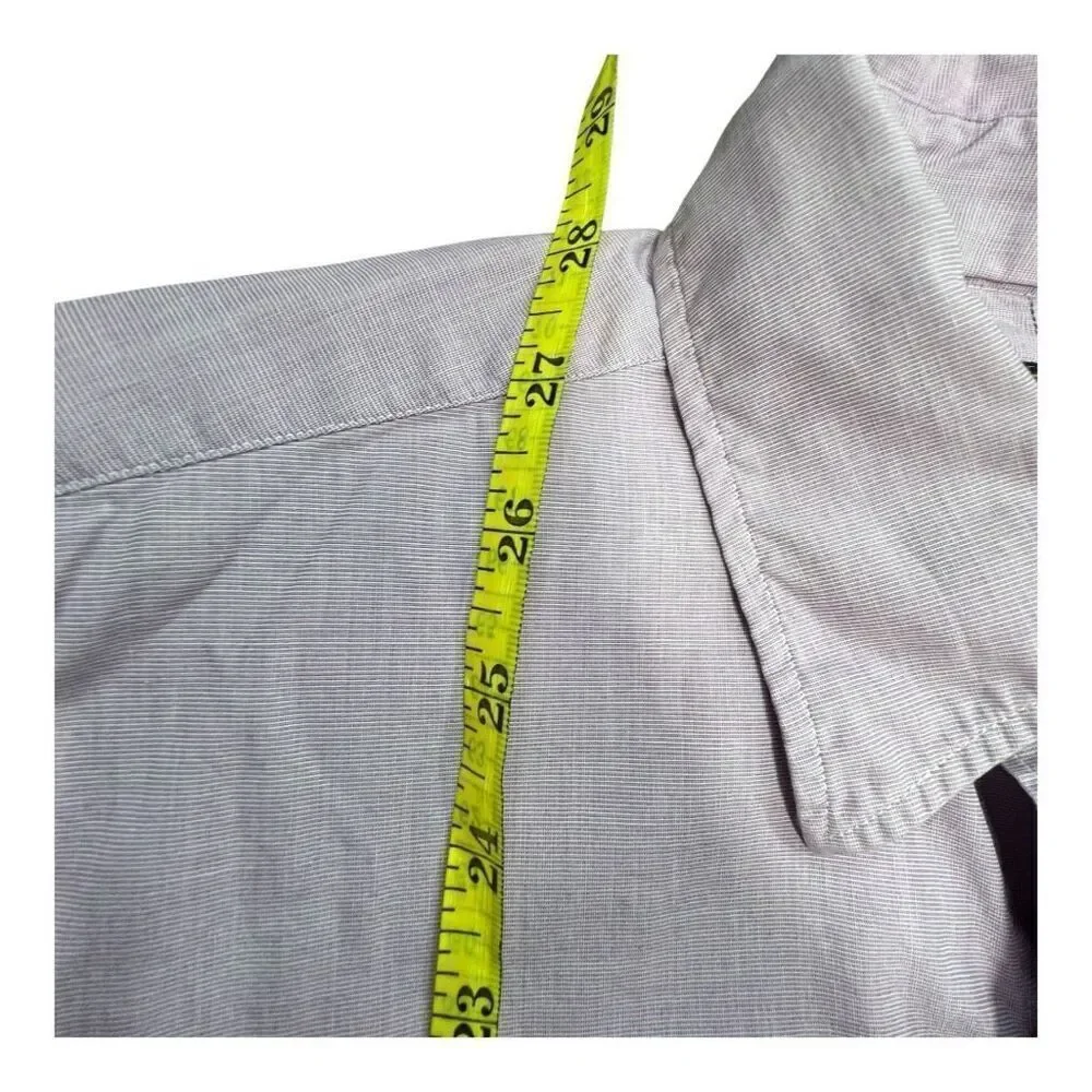 Coach Men's 100% Cotton Long Sleeve Button Up Dress Shirt Pink Size Small - Picture 8 of 11